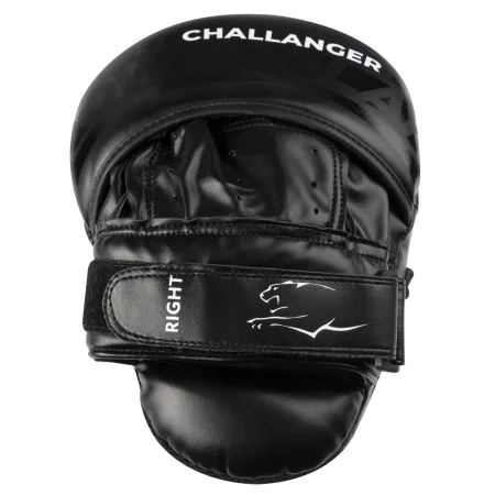 Лапи боксерські PowerPlay 3041 чорні PU [пара]