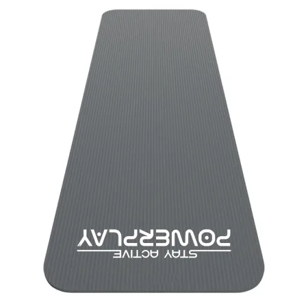 Килимок для йоги та фітнесу PowerPlay 4152 NBR Performance Mat Сірий (183x61x1)