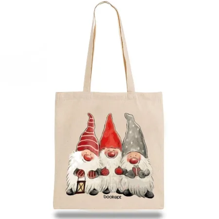 Екошопер BookOpt BK4023 гномики бежевий