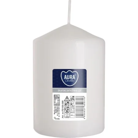 Свічка столова циліндр Bispol sw70/100 090 білий