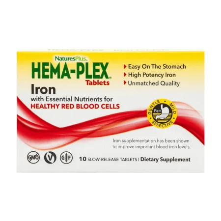 Hema Plex Iron Tablets - 10 таблеток