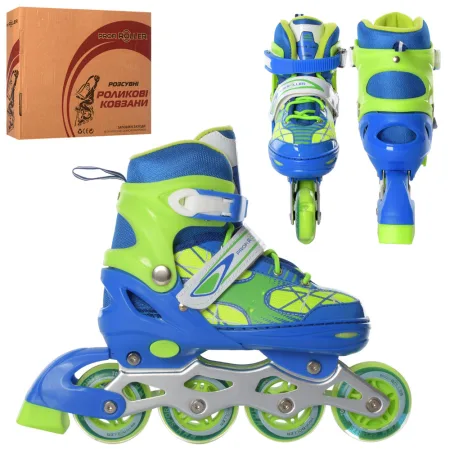 Ролики Profi Roller A 4141-M-BL розмір 35-38 синій