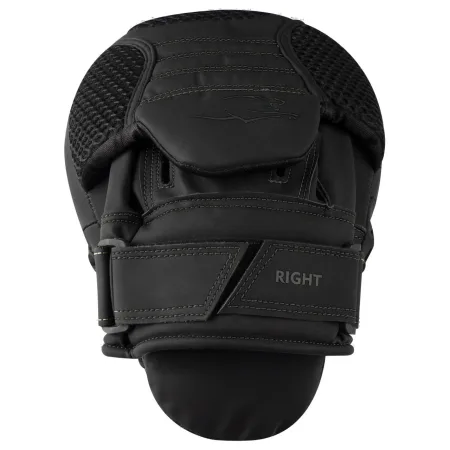 Лапи боксерські PowerPlay 3044 Pro Carbon Ultra Series чорні PU [пара]