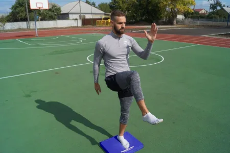 Мат балансувальний платформа Power System PS-4066 Balance Pad Physio синій