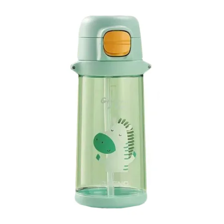Casno Zebra Waterbottle KXN-1219 - 690 мл, зелений