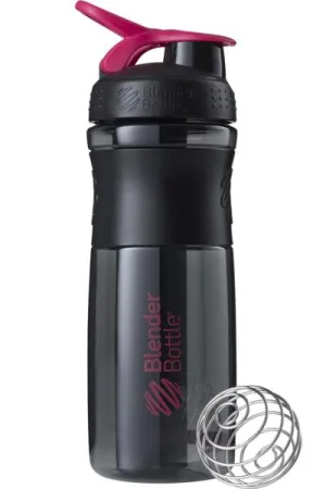 Шейкер спортивний пляшка BlenderBottle SportMixer Flip 820 мл чорний/Pink