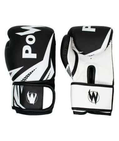 Рукавички боксерські POWER 6 унцій чорний