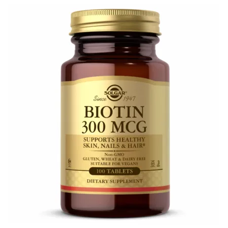 Biotin 300 мкг - 100 таблеток (До 12.26)