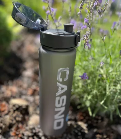 Пляшка для води CASNO 1050 мл KXN-1184 сіра