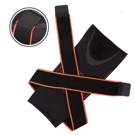 Наколінник еластичний бандаж з фіксуючим ременем MUTE 1 шт