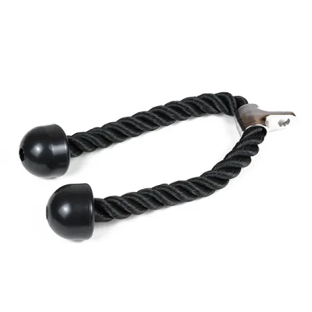 Канат для трицепса з подвійним хватом EasyFit - чорний