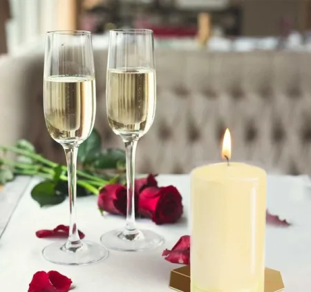 Набір свічок 4 шт. циліндр молочний sw40/80