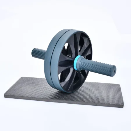 Двойное колесо для пресса (гимнастический ролик) - 18 см