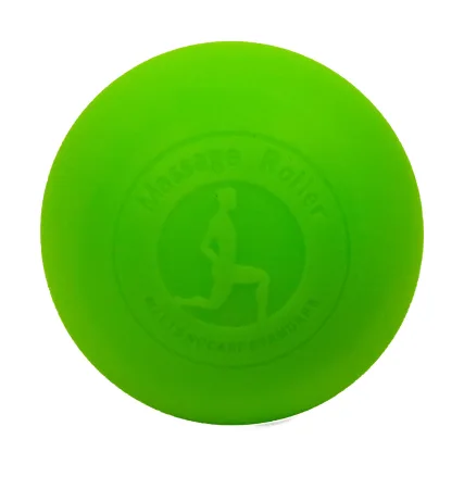 Масажний м'ячик EasyFit каучук 6,5 см салатовий