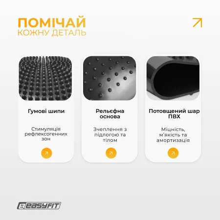 EasyFit Balance Cushion-A massage balance cushion black + pump