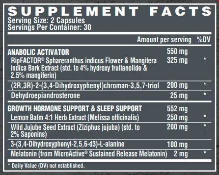 Anabol Hardcore PM - 60 капсул