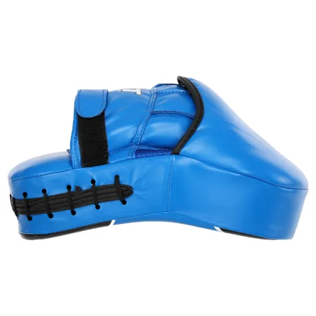 Лапа вигнута для боксу та єдиноборств HARD TOUCH 19x5x25 см 2 шт - 23 см - синій