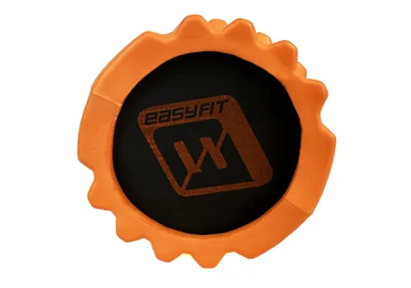 Масажний ролик EasyFit Solid Roller v.1,1s 33 см помаранчевий