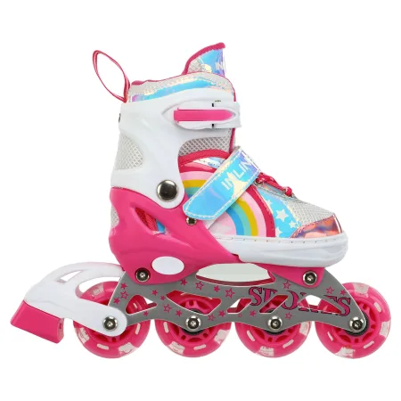 Ролики Best Roller розмір 29-33 рожево-білий 75504-S