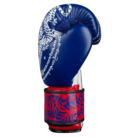Боксерські рукавиці Phantom Muay Thai Blue 12 унцій (капа в подарунок)