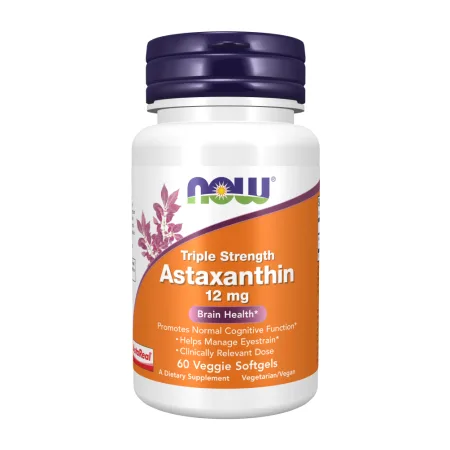 Astaxanthin 12 мг потрійної сили - 60 вег софтгелів