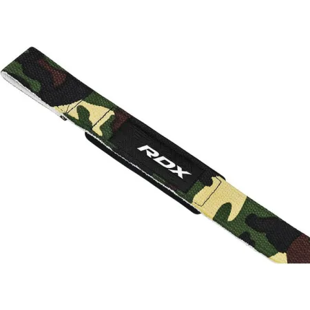 Лямки для тяги RDX W1 Gym Single Strap Camo Green Plus