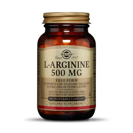 L Arginine - 500 мг 100 вегетаріанських капсул