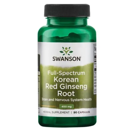 Korean Red Ginseng Root 400 mg - 90 capsules