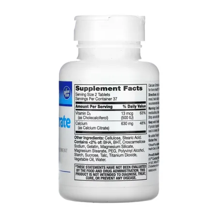 Calcium Citrate + D3 - 75 таблеток