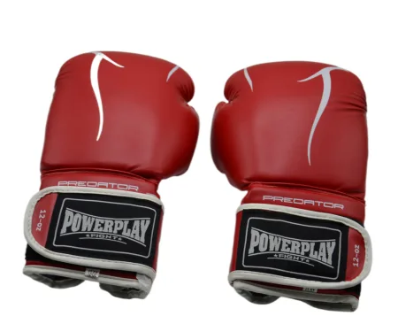 Боксерські рукавиці PowerPlay 3018 Jaguar червоні 12 унцій