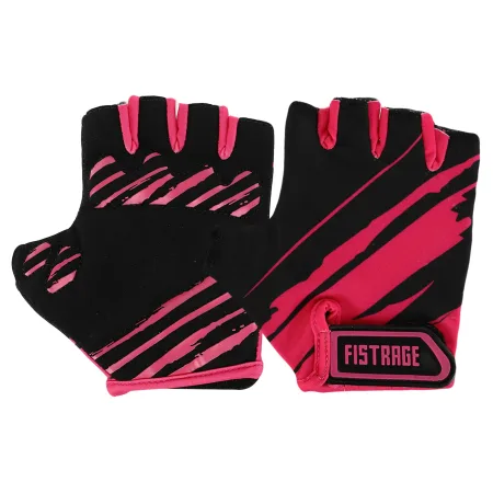 Рукавички для фітнесу та тренувань FISTRAGE розмір рожевий S