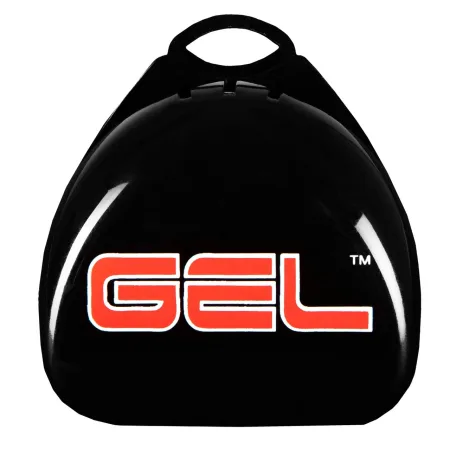 Капа TITLE Boxing Gel Triple-Shox 2,0 доросла (вік 11+) Red/Black