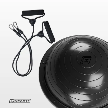 Балансувальна платформа EasyFit BOSU 60 см чорна