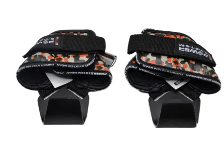 Гаки для тяги на зап'ястя Power System PS-3370 Hooks Camo Black/Red - L