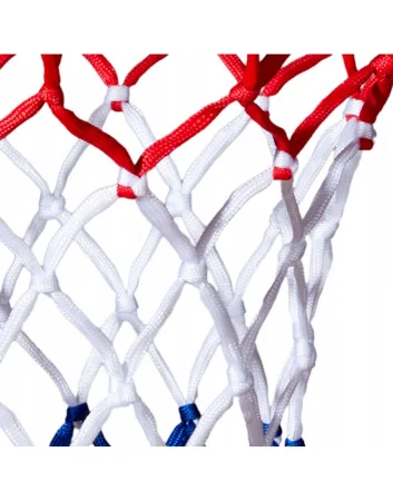Сітка баскетбольна Wilson NBA DRV RECREATIONAL NET RWB WTBA8002NBA (оригінал) універсальний