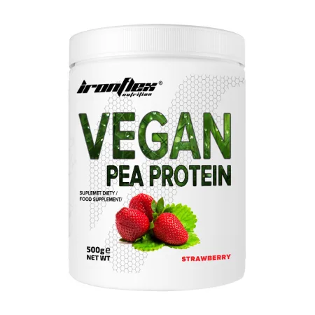 Vegan Pea Protein - 500 г полуниця