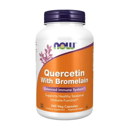 Quercetin With Bromelain - 240 капсул