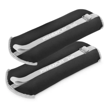 Обважнювачі-манжети для ніг та рук PowerPlay PP-4349 Ankle/Wrist Weights (2шт.*2 кг) (пара) чорні