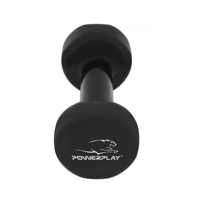 Гантель вінілова PowerPlay 1,5 кг. PP_4121 чорна (1шт.)
