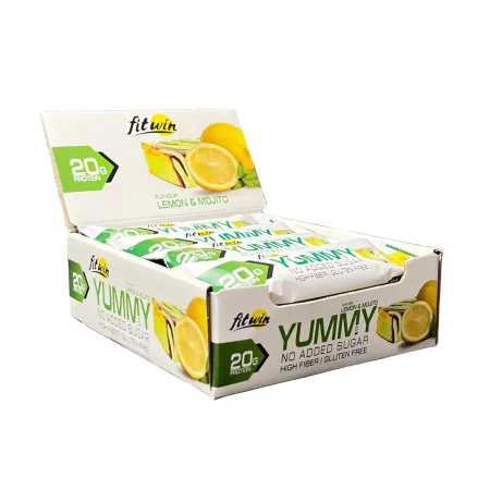 FitWin Yummy 12 шт по 55 г lemon and mojito (до 11,26)