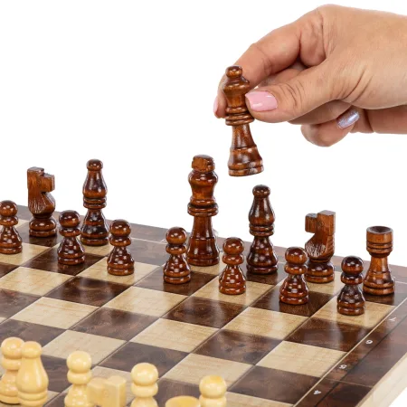 Шахи 3в1 - 34.5 х 34.5 х 2,5 см