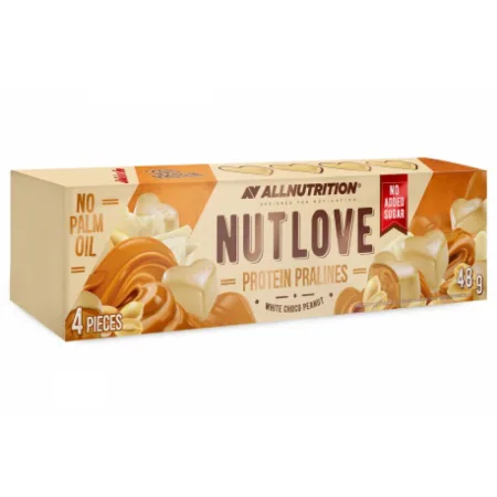 Nut Love 4 Pieces 48 г білий шоколад з горіхами (поштучно)