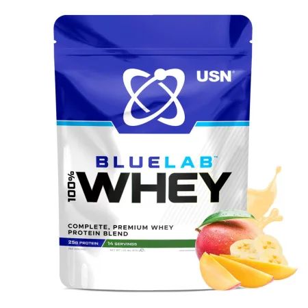 Blue Lab 100% Whey - 476 г тропічний смузі
