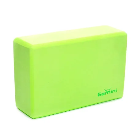 Блок для йоги 180 г 23х15х7,5 см - зелений