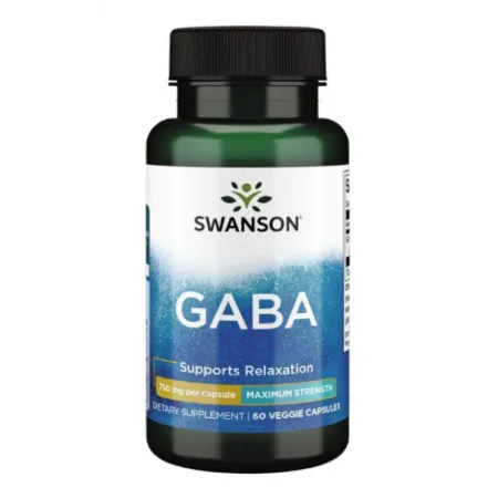 GABA Maximum Strength 750 мг - 60 капсул