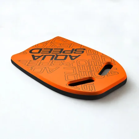 Swimming Board Aqua Speed WAVE KICKBOARD 3980 Orange Universal 43x28x3.6 cm 539-75 (Original)