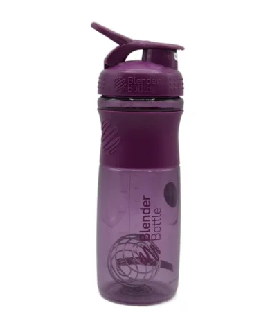 Шейкер спортивний пляшка BlenderBottle SportMixer Flip 820 мл сливовий