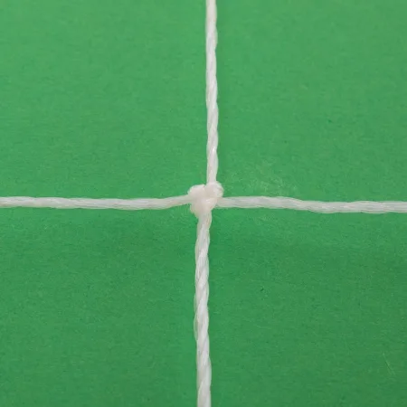 Сітка на ворота футбольні в комплекті з 2 штук CIMA 5,5 м х 2,44,44х1,5 м білий