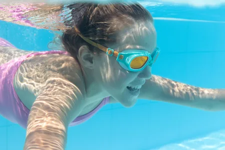 Окуляри для плавання Bestway 7+ 21003 Жовтий-синій