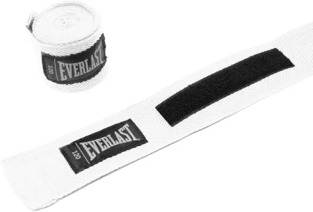 Бинти боксерські Everlast CORE HANDWRAPS 120X2 білі універсальні 120 дюймів (304,8 см) (оригінал) P00003245